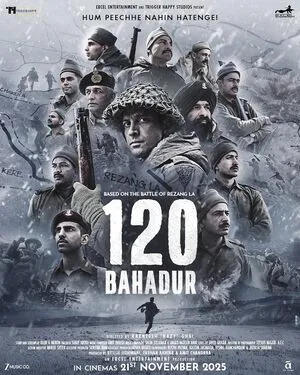 120 Bahadur 2025 Hindi - Movierulz
